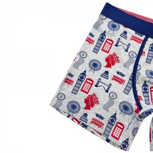 Προσαρμογή απλού χρώματος εσώρουχα μόδα πλήρης έντυπη άνετα μαλακά ανδρικά εσώρουχα ανδρών