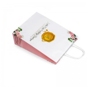 Χριστουγεννιάτικες τσάντες για ψώνια χαρτοκιβώτια προσαρμοσμένες τσάντες συσκευασίας εκτύπωσης για συσκευασία προώθησης