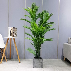 Προσομοίωση φοίνικας Allseason Safe και αβλαβής dypsis lutescens για προμηθευτή κήπου διακόσμηση γάμου διακοσμήσεις κηπουρικής διακόσμησης