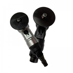 Χειροποίητο μίνι πνευματικό λοξοτάδιο μεταλλικό τόξο γωνίας γ γωνία 45 βαθμών κοπής και αφαίρεσης λοξότμησης