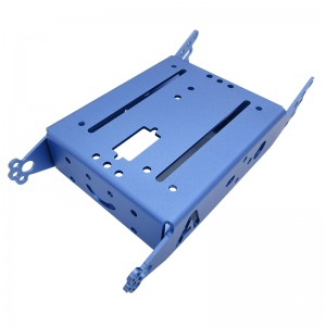 Προσαρμοσμένη επεξεργασία μέσων μεταλλικών μεταλλικών κραμάτων αλουμινίου με ανοδιωμένο φινίρισμα.