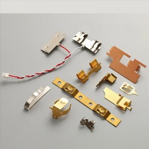 Εξαρτήματα σφράγισης φύλλων 5 αστέρων προσαρμοσμένης κατασκευής από ορείχαλκο