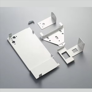 Προσαρμοσμένη υπηρεσία κατασκευής Μαύρη επίστρωση σκόνης Αλουμίνιο σφράγισης κάμψης διάτρησης εξαρτήματα διαμόρφωσης για καλά...