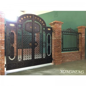 Πύλη από σφυρήλατο σίδερο