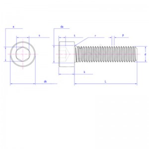 Εξάγωνο μπουλόνι φλάντζας από ψευδάργυρο