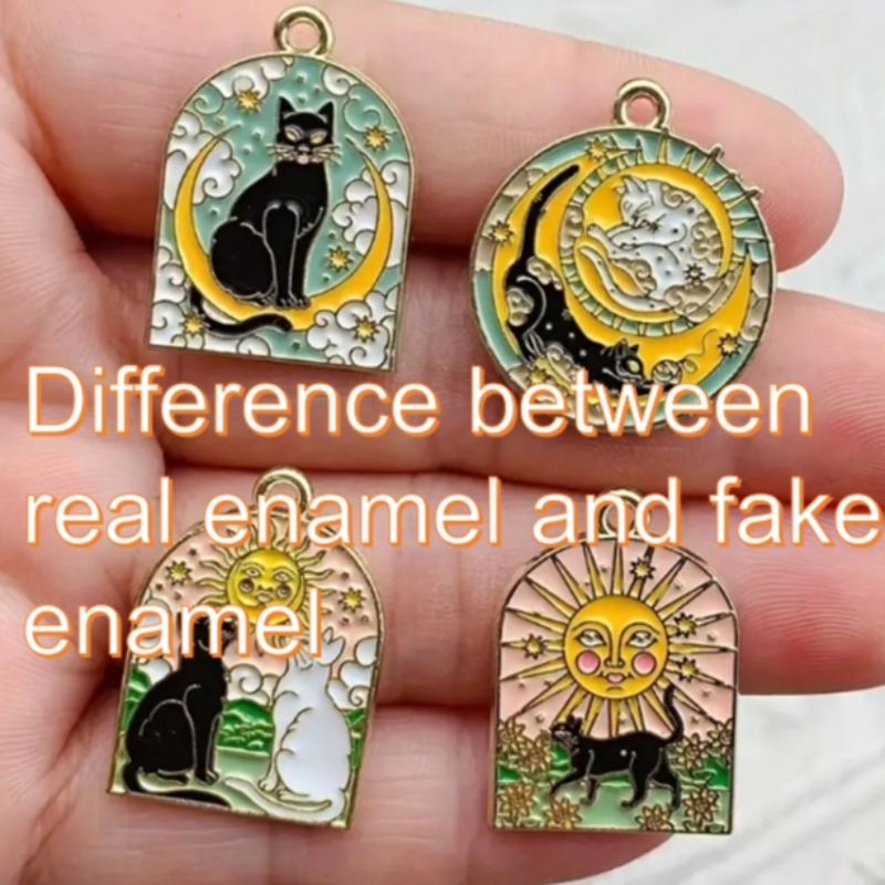 Διαφορά μεταξύ αληθινού σμάλτου και ψεύτικο σμάλτο