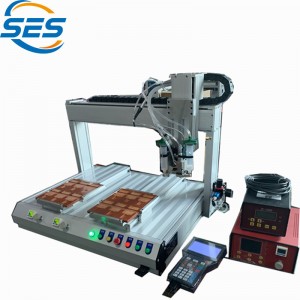 Διπλό-Μηχανή διανομής πλακέτας κυκλώματος βαλβίδας κεφαλής