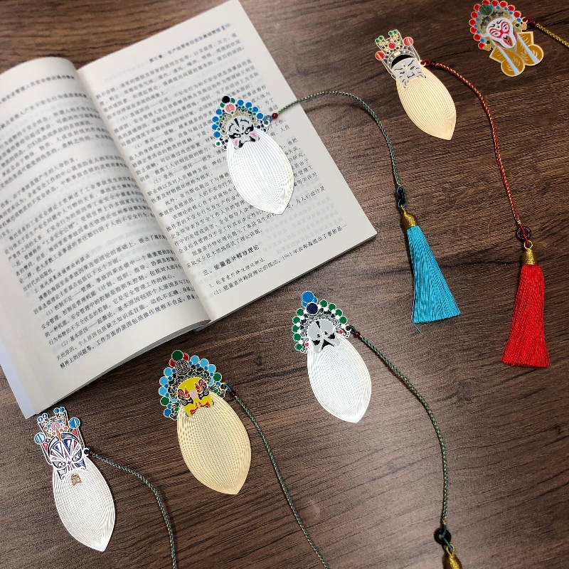 Κινέζικη σελιδοδείκτη μάσκας όπερας