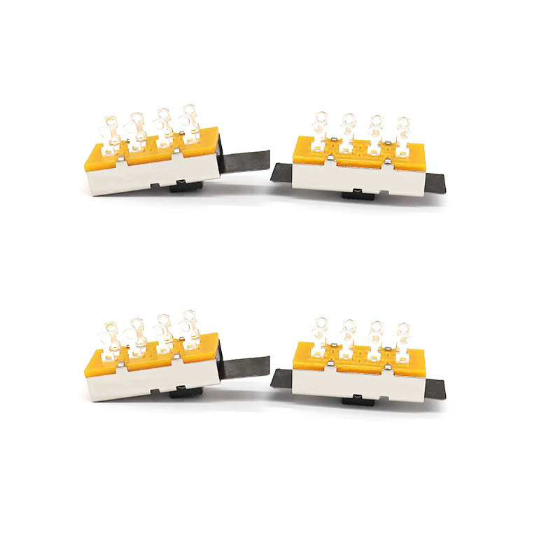 Slide Switch SS23L16, Υψηλό ρεύμα, τρία-θέση, διπλό-σειρά, 8-PIN, διακόπτης τεμαχισμού, κάθετος διακόπτης ολίσθησης για μηχανικό εξοπλισμό