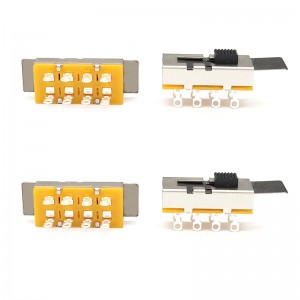 Slide Switch SS23L16, Υψηλό ρεύμα, τρία-θέση, διπλό-σειρά, 8-PIN, διακόπτης τεμαχισμού, κάθετος διακόπτης ολίσθησης για μηχανικό εξοπλισμό