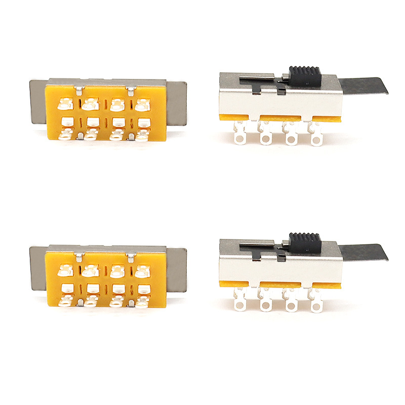 Slide Switch SS23L16, Υψηλό ρεύμα, τρία-θέση, διπλό-σειρά, 8-PIN, διακόπτης τεμαχισμού, κάθετος διακόπτης ολίσθησης για μηχανικό εξοπλισμό