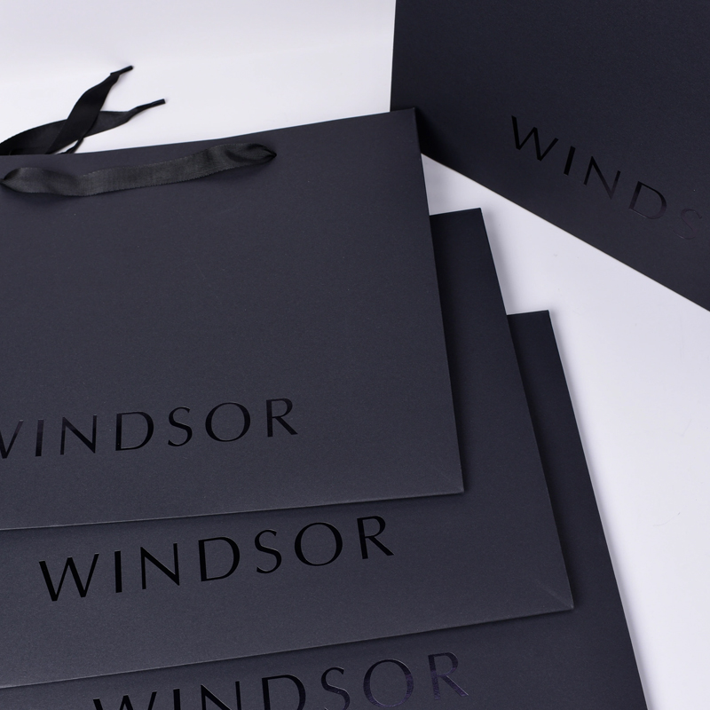 Χαρτοπέτιστη τσάντα Noir Luxe