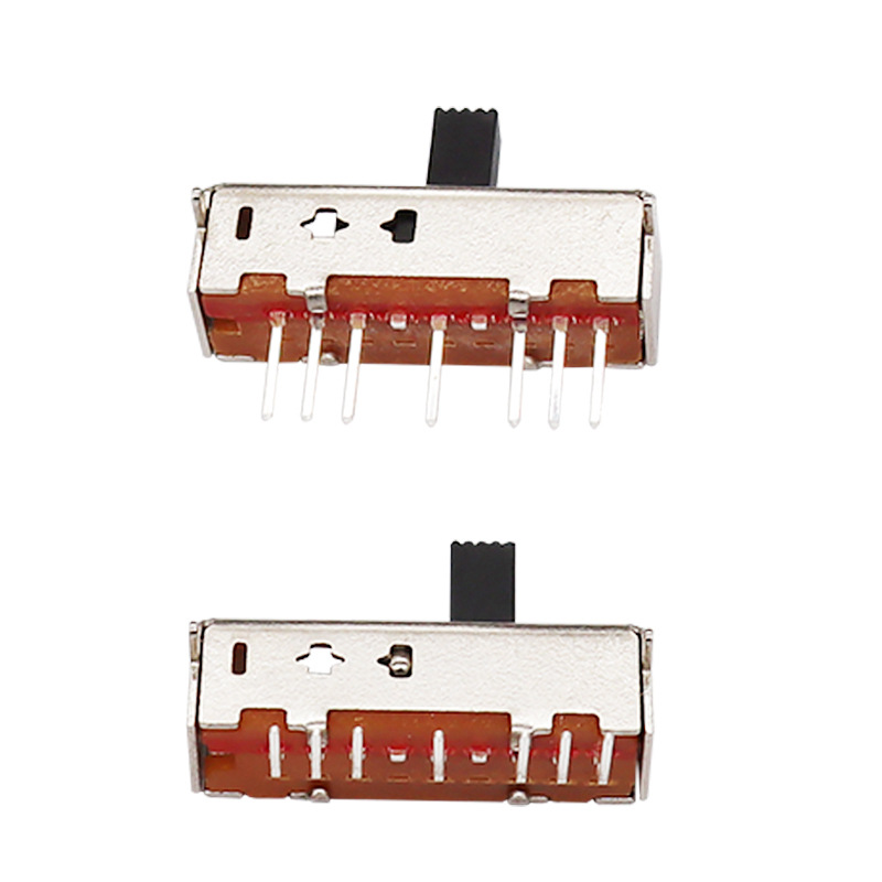 Slide Switch SS16D03 Single-σειρά 7-Διακόπτης ολίσθησης, θερμοκρασία λαμπτήρα και λυχνία ρύθμισης χρώματος κατακόρυφο διακόπτη ολίσθησης εναλλαγής