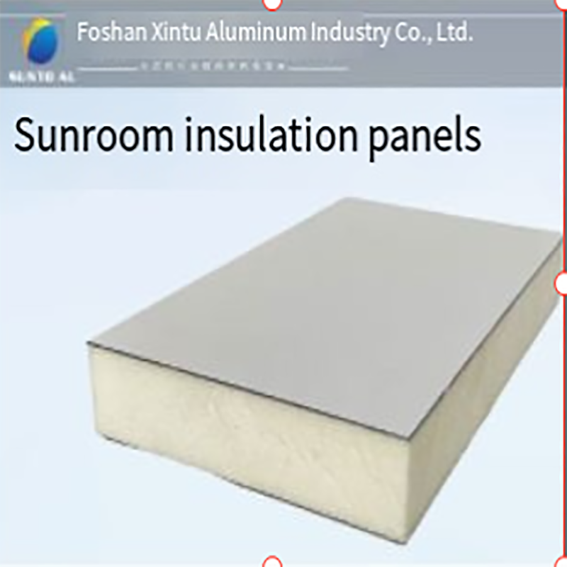 Μονωμένα πλαίσια κράματος αλουμινίου στην οροφή