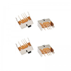 Slide Switch S23E03 Micro Slide Switch For Hair Dryer Burner, Double-σειρά 8-Pin Vertical Two-διακόπτης διαφάνειας θέσης
