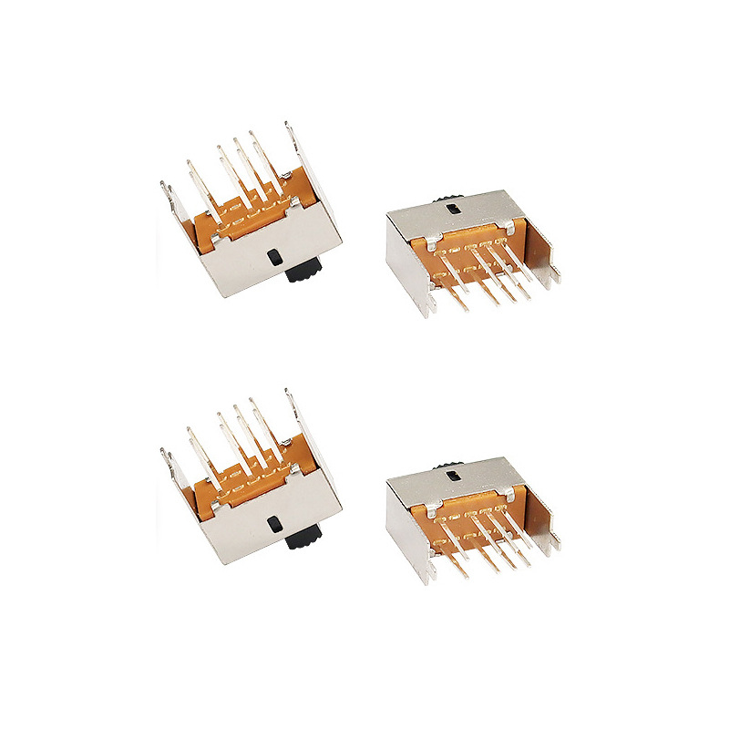 Slide Switch S23E03 Micro Slide Switch For Hair Dryer Burner, Double-σειρά 8-Pin Vertical Two-διακόπτης διαφάνειας θέσης
