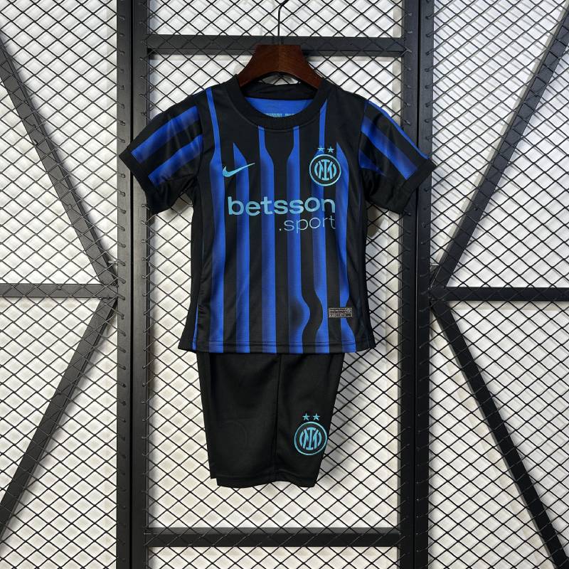 25/26 παιδιά Inter Milan Home Μέγεθος 16-28