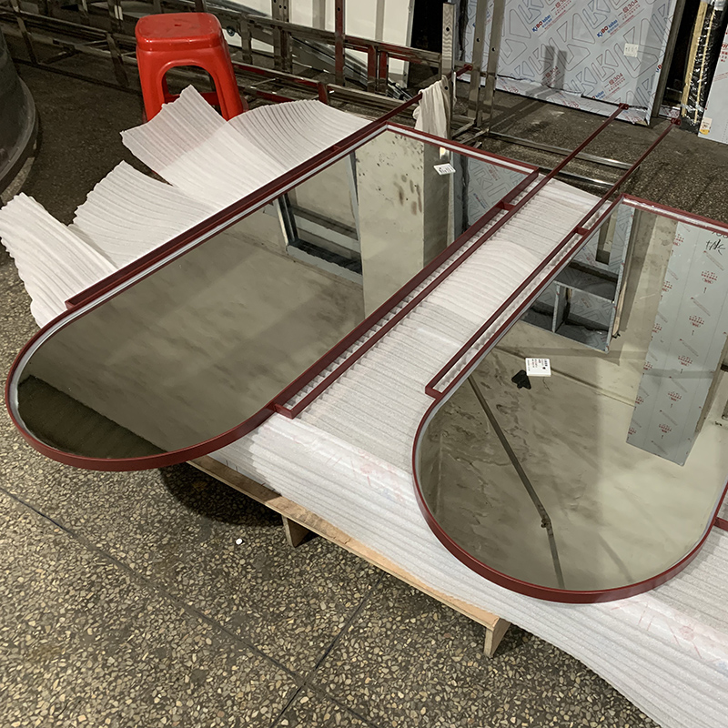 Zotye ανοξείδωτος χάλυβα Ολοκληρωμένη λάμπα και προσαρμόσιμη ηλεκτρολυμένη ανοξείδωτος χάλυβα έξυπνος καθρέφτης