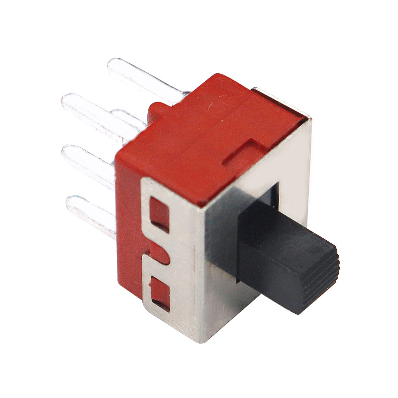 Slide Switch SS22D10 Υψηλή-Τρέχουσα διακόπτη διαφάνειας για ιατρικά παιχνίδια, εξοπλισμό ήχου, ηλεκτρονικά προϊόντα, κατακόρυφη και κατακόρυφη έλξη 2-διακόπτης διαφάνειας θέσης