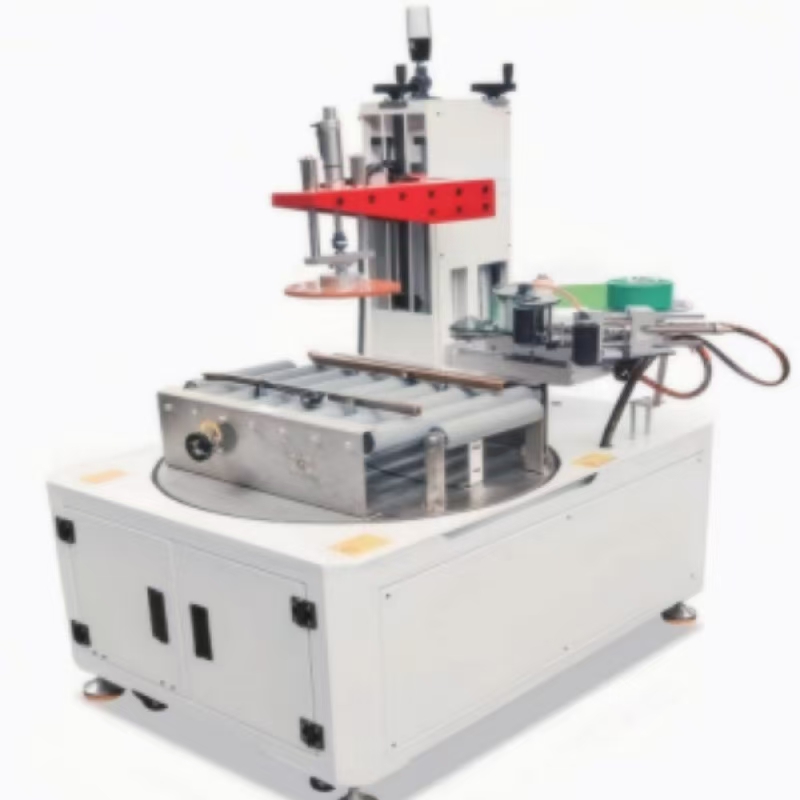 Οριζόντιος-Πληκτρολογήστε κυκλική μηχανή σφράγισης χαρτοκιβωτίων