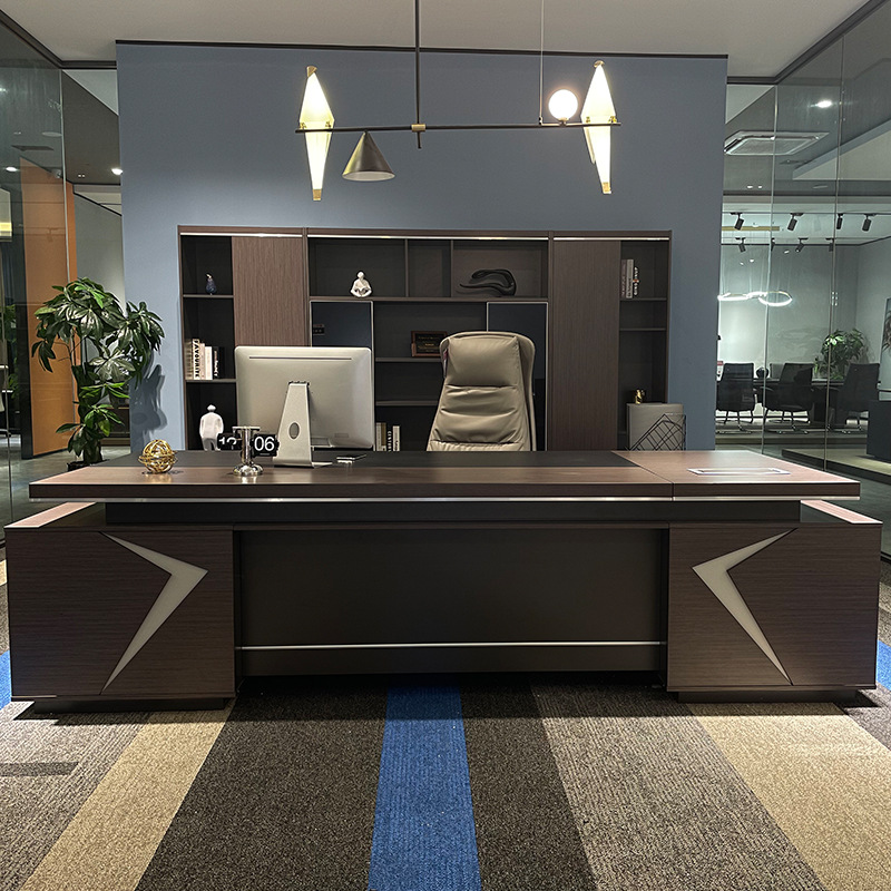 Μοντέλο. 007 Office Single Executive Desk, Boss/Πρόεδρος Έπιπλα Γραφείου, Διευθυντής/Supervisor Desk, Computer Desk – Best Seller