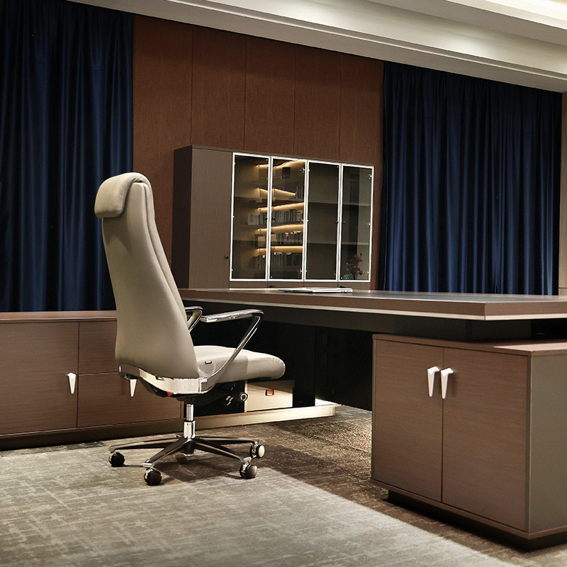 Μοντέλο. 007 Office Single Executive Desk, Boss/Πρόεδρος Έπιπλα Γραφείου, Διευθυντής/Supervisor Desk, Computer Desk – Best Seller