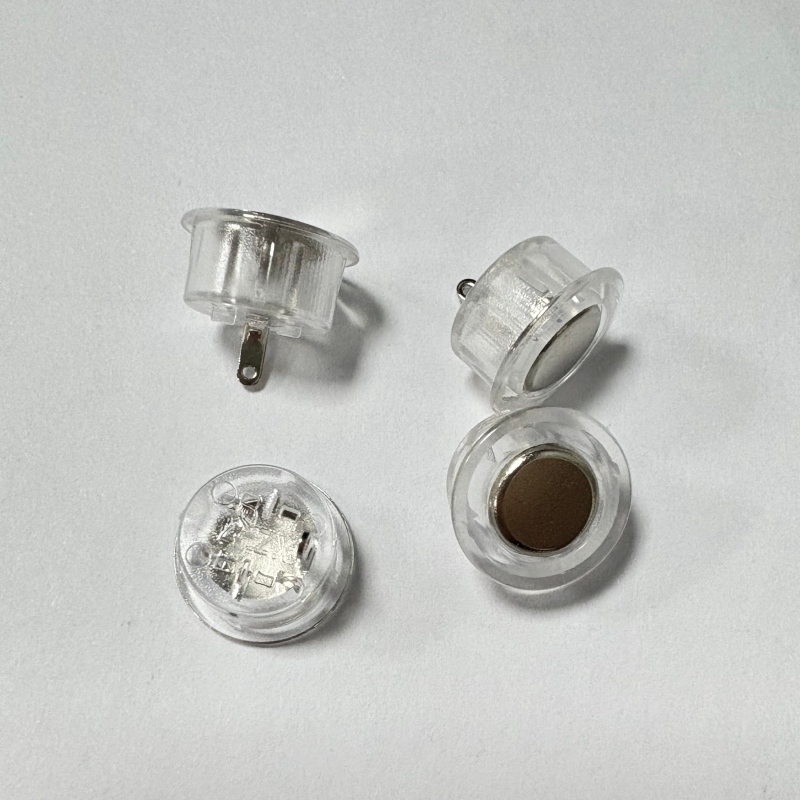 Διακόπτης τακτ (χωρίς φως) 12mm σε εσοχή για ντουλάπες και ντουλάπια, αφής 5V-ελεγχόμενο ρυθμιζόμενο φως LED με αισθητήρα κίνησης