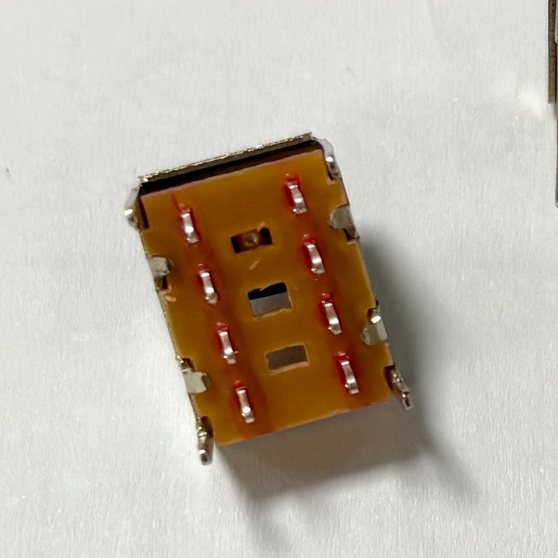 συρόμενος διακόπτης SS23F06 3-θέση, 10-σχέδιο καρφίτσας για φώτα LED -- Dongguan Factory Direct